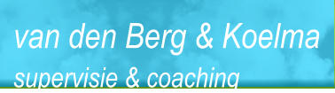 van den Berg & Koelma supervisie & coaching